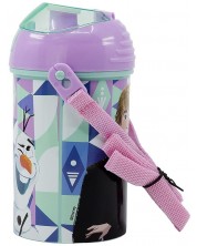 Sticlă cu capac de protecție Stor Frozen - 450 ml -1