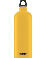 Sticla de apa Sigg Traveller – Mustard touch, galbena, 1 L