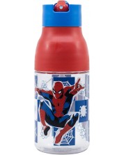 Sticlă din tritan Stor Spider-Man - 420 ml, deschidere dubla -1