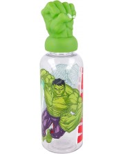 Sticlă cu figurină 3D Stor Avengers - Invisible Force, Hulk, 560 ml -1