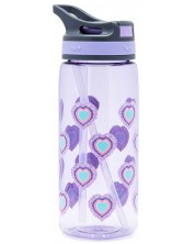 Sticlă de apă YOLO - 550 ml, Hearts -1