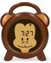 Ceas deșteptător cu lampă de noapte Alecto - Monkey -1