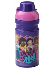 Sticlă de apă Lego - Friends Girls Rock, 390 ml -1