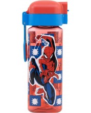 Sticlă de apă pătrată Stor Spider-Man - 550 ml -1