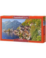 Puzzle panoramic Castorland din 4000 de piese - Hallstatt, Austria -1