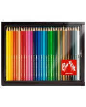 Creioane acuarele colorate Caran d'Ache Swisscolor – 30 de culori