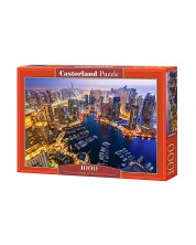 Puzzle Castorland din 1000 de piese - Dubai noaptea -1