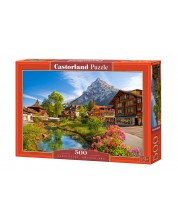 Puzzle Castorland de 500 piese - Kandersteg, Elvetia