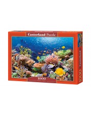 Puzzle Castorland din 1000 de piese - Coral si pesti -1