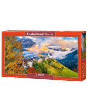 Puzzle panoramic Castorland de 4000 piese - Colle Santa Lucia in Italia