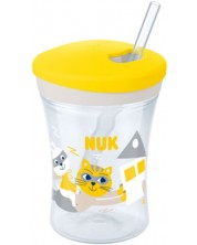 NUK Evolution - Action Cup, 230 ml, galben