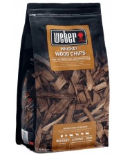 Chips de afumare Weber - WB 17627, stejar și whisky, 0,7 kg -1