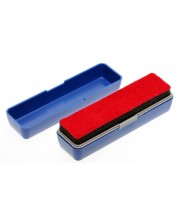 Perie de curățare vinil Milty - Duo-Pad, albastru/roșu -1