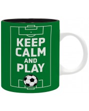 Cană The Good Gift Sports: Football - Keep Calm and Play Football -1