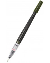 Pensula Pentel - Art Colours, verde ulei -1