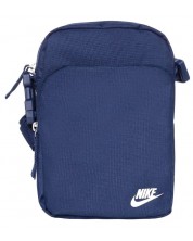 Geantă de umăr Nike - Heritage, 4 L, albastru -1