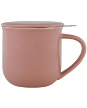 Ceașcă de ceai cu strecurătoare Viva Scandinavia - Minima Stone Rose, 350 ml -1
