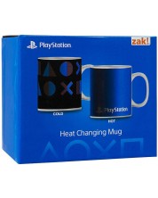 Cană cu efect termic Kids Euroswan - PlayStation, 300 ml -1