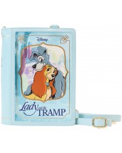Geantă Loungefly Disney: Lady and The Tramp - Classic Book -1