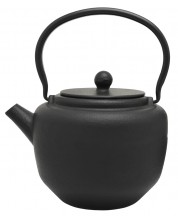 Ceainic din fontă Bredemeijer - Pucheng, 1,3 L, negru