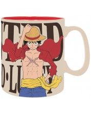 Cana ABYstyle Animation: One Piece - Luffy Wanted Poster, 460 ml