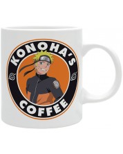 Cană ABYstyle Animation: Naruto Shippuden - Konoha's Coffee -1