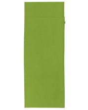 Foaie pentru sacul de dormit Sea to Summit - Silk-Cotton Blend Travel Liner - Traveller,cu buzunar pentru pernă, verde -1