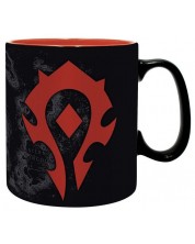 Cana ABYstyle Games: World of Warcraft - Horde logo, 460 ml -1