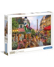 Puzzle Clementoni din 1000 de piese - Flori in Paris, David Maclean -1