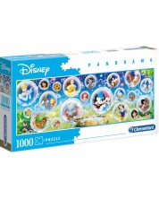 Puzzle panoramic  Clementoni de 1000 piese - Disney Classic