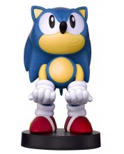 Figurina suport EXG Cable Guy Sonic - Sonic, 20 cm