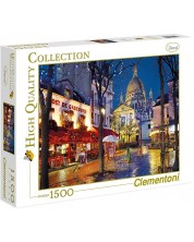 Puzzle Clementoni din 1500 de piese - Paris, Montmarter -1