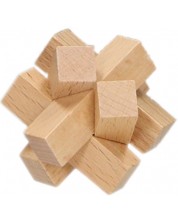 Puzzle 3D din lemn Johntoy - Enigma, tip 2 -1