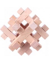 Puzzle 3D din lemn Johntoy - Enigma, tip 12 -1