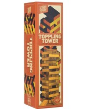 Joc din lemn Profesor Puzzle - Turnul de echilibru, 54 piese -1