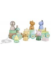 Tren de tras din lemn Orange Tree Toys - Winnie the Pooh