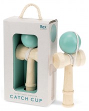 Jucărie de îndemânare din lemn Rex London – Kendama, verde