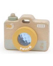 Aparat foto pentru copii din lemn Viga Toys PolarB - Cu un caleidoscop - imagine 1