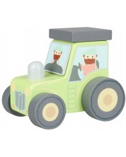 Jucărie din lemn Orange Tree Toys - Tractor -1