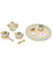 Serviciu de ceai din lemn Viga Toys PolarB – Verde