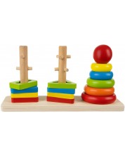 Jucărie din lemn Iso Trade - String sorter -1