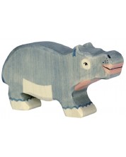 Figurină din lemn Goki - Hippo, mic -1