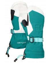 Mănuși pentru femei Ortovox - Merino Freeride mitten, mărimea XS, verzi -1
