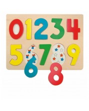 Puzzle din lemn Woody - Numere 