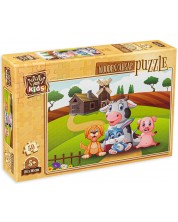 Puzzle din lemn Art Puzzle din 50 piese - La ferma