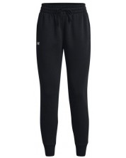 Pantaloni de trening pentru femei Under Armour - Rival Fleece, negru -1