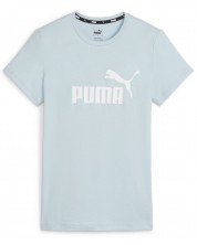 Tricou damă Puma - Essentials Logo Tee , albastru -1