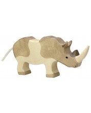 Figurină din lemn Holztiger - Rhino