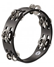 Tamburină Meinl - Compact Tambourine CTA2S-BK, 8'', negru - imagine 1