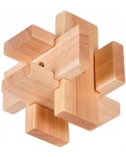 Puzzle 3D din lemn Johntoy - Enigma, tip 11